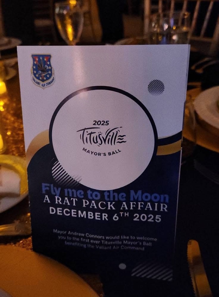 The 2025 Mayor's Ball program — Fly Me to the Moon, A Rat Pack Affair